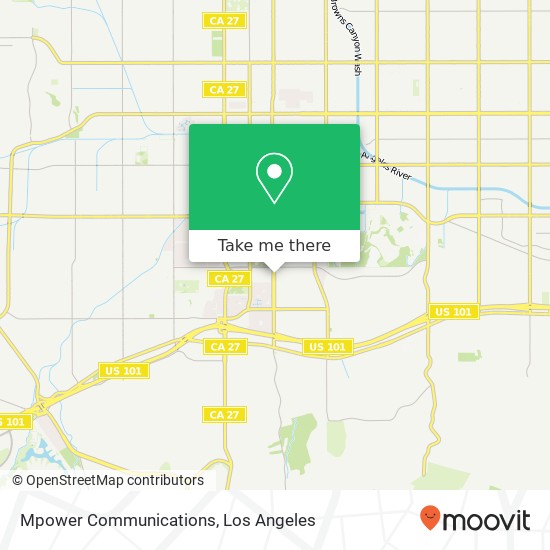 Mpower Communications map