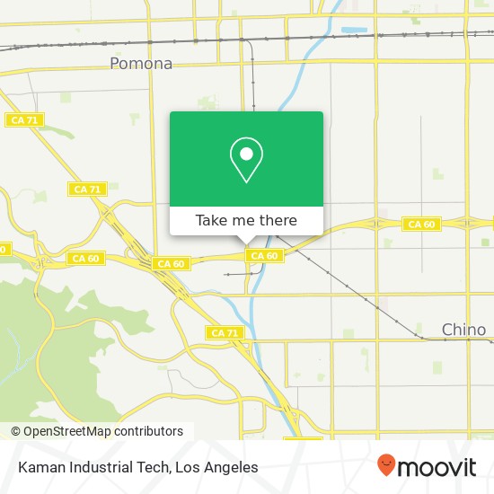 Kaman Industrial Tech map