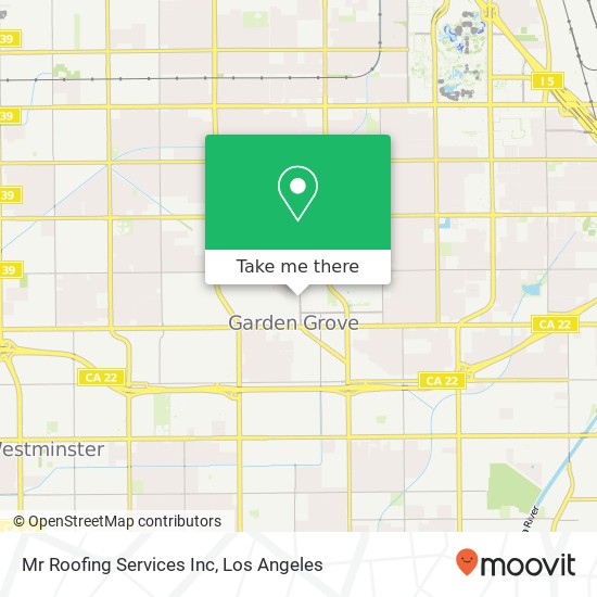 Mr Roofing Services Inc map