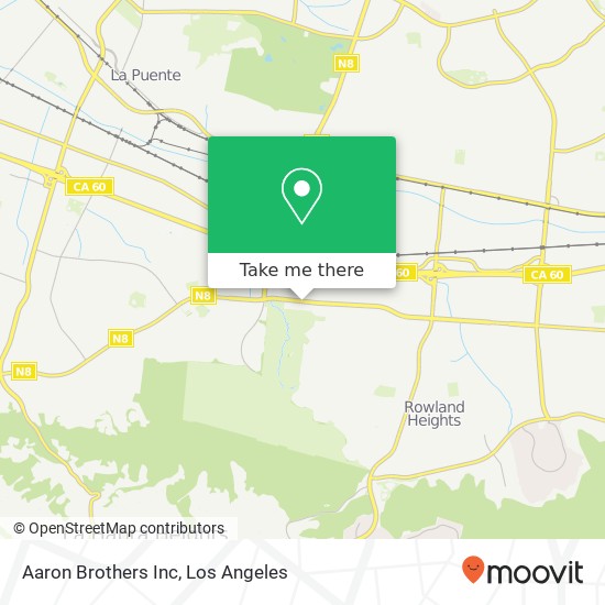 Mapa de Aaron Brothers Inc