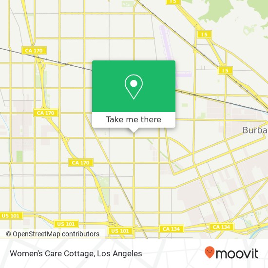 Mapa de Women's Care Cottage