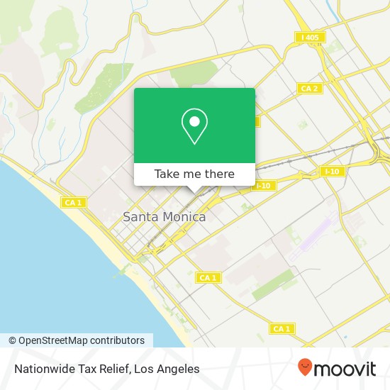 Nationwide Tax Relief map