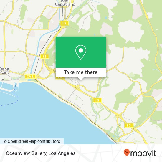 Oceanview Gallery map