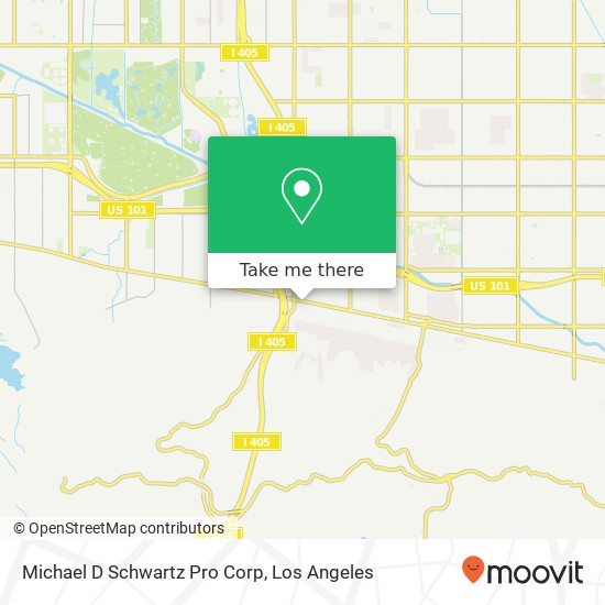 Michael D Schwartz Pro Corp map