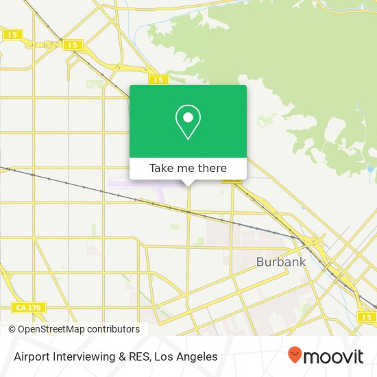 Airport Interviewing & RES map