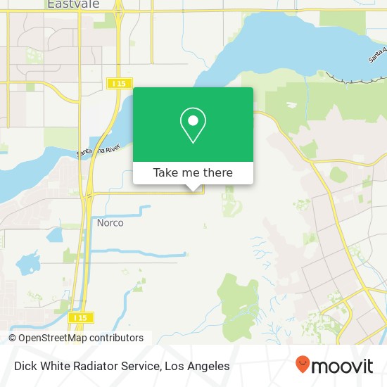 Dick White Radiator Service map