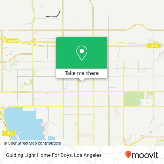 Mapa de Guiding Light Home For Boys