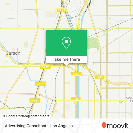 Advertising Consultants map