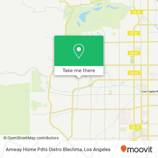Amway Home Pdts Distrs Blechma map