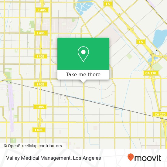 Valley Medical Management map