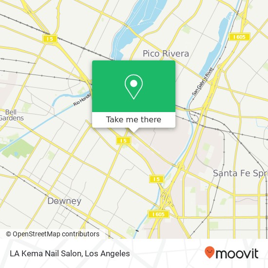 LA Kema Nail Salon map