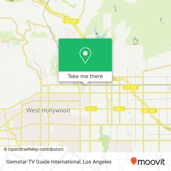 Gemstar-TV Guide International map