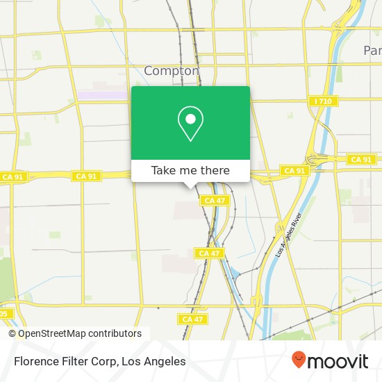 Florence Filter Corp map