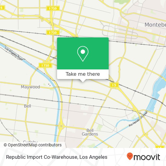 Mapa de Republic Import Co-Warehouse