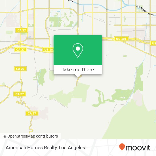 American Homes Realty map