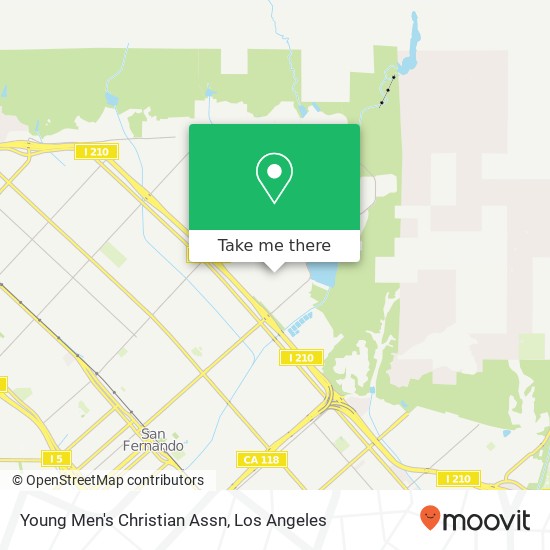 Mapa de Young Men's Christian Assn