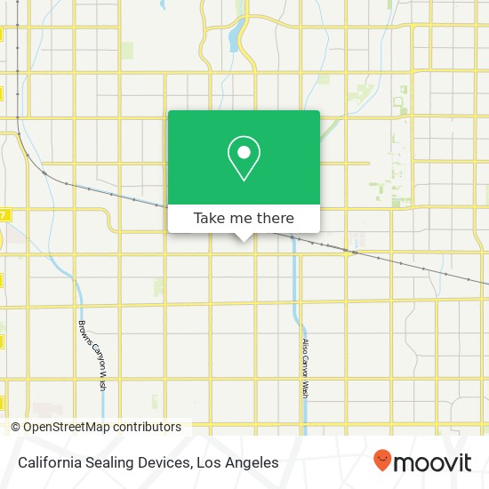 Mapa de California Sealing Devices