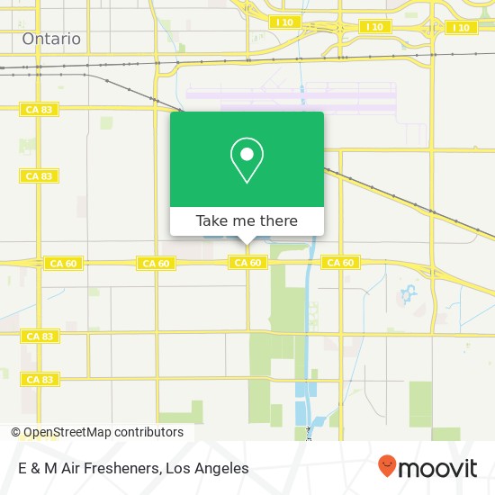Mapa de E & M Air Fresheners