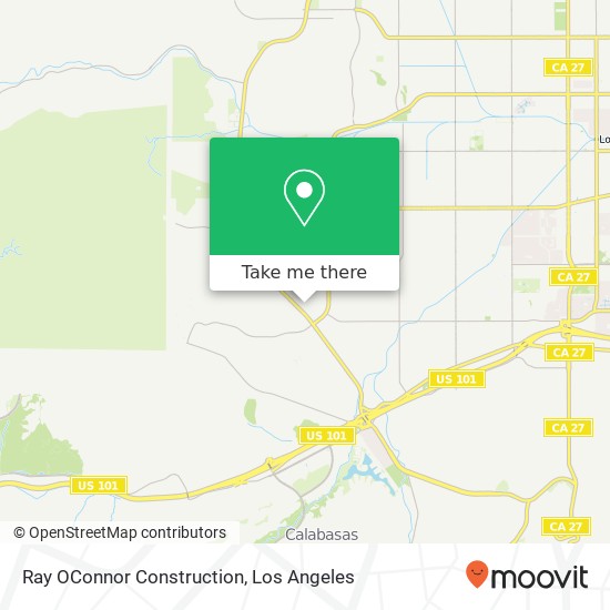 Ray OConnor Construction map