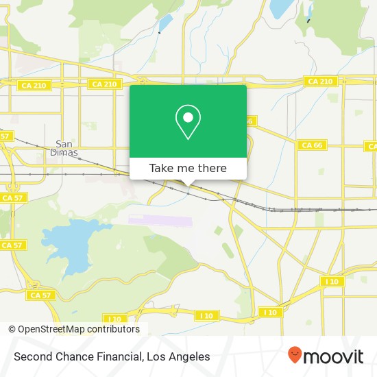 Second Chance Financial map