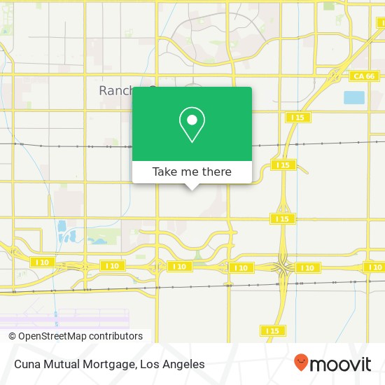 Cuna Mutual Mortgage map