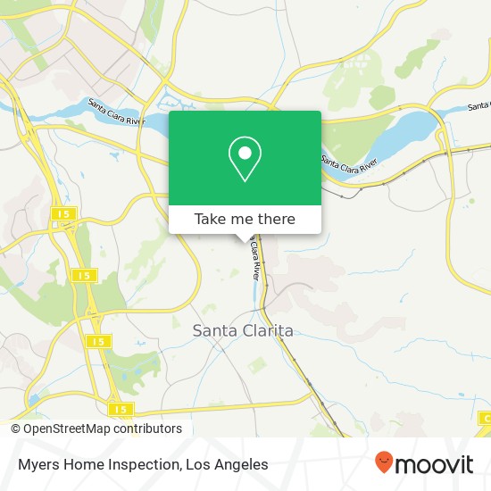 Myers Home Inspection map