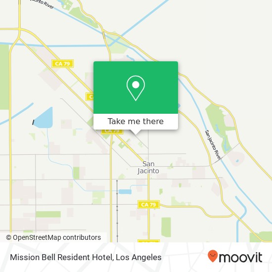 Mapa de Mission Bell Resident Hotel