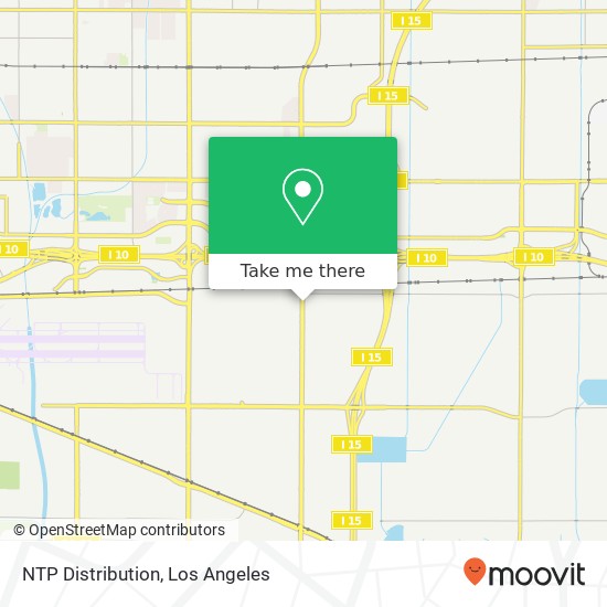 Mapa de NTP Distribution