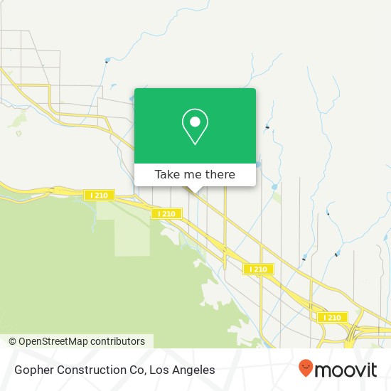 Mapa de Gopher Construction Co