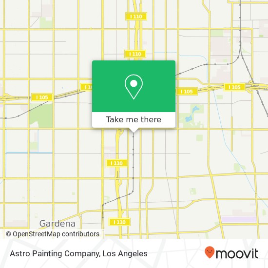 Astro Painting Company map