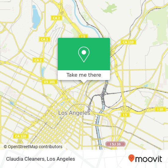 Mapa de Claudia Cleaners