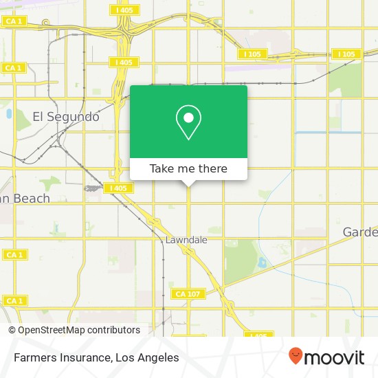 Farmers Insurance map