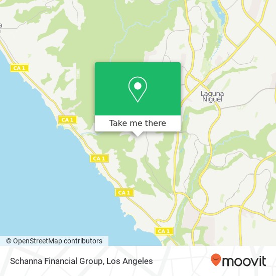 Schanna Financial Group map