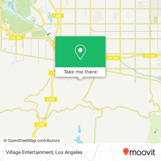 Village Entertainment map