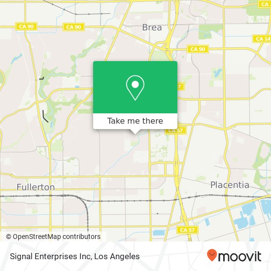 Signal Enterprises Inc map