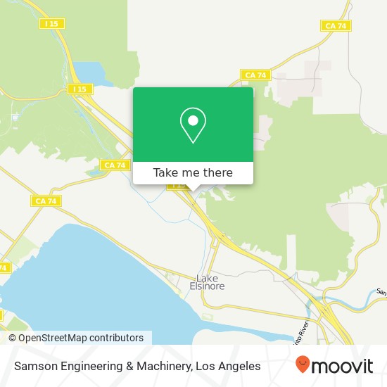 Samson Engineering & Machinery map