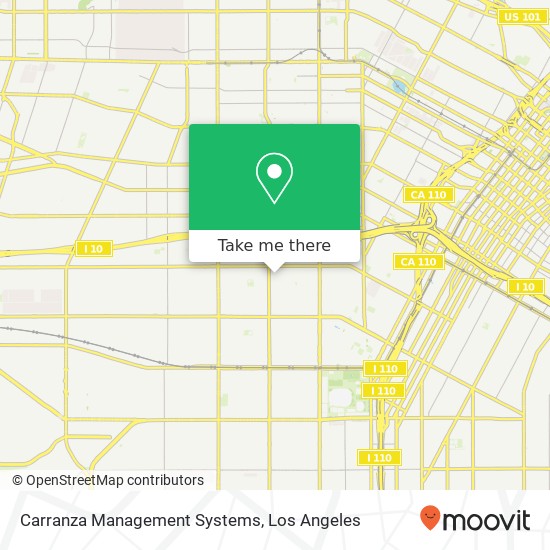 Carranza Management Systems map