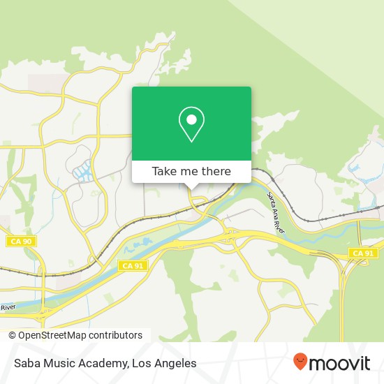 Mapa de Saba Music Academy