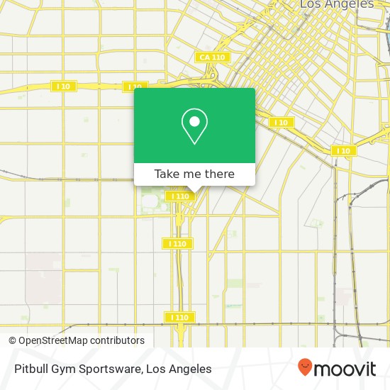 Pitbull Gym Sportsware map