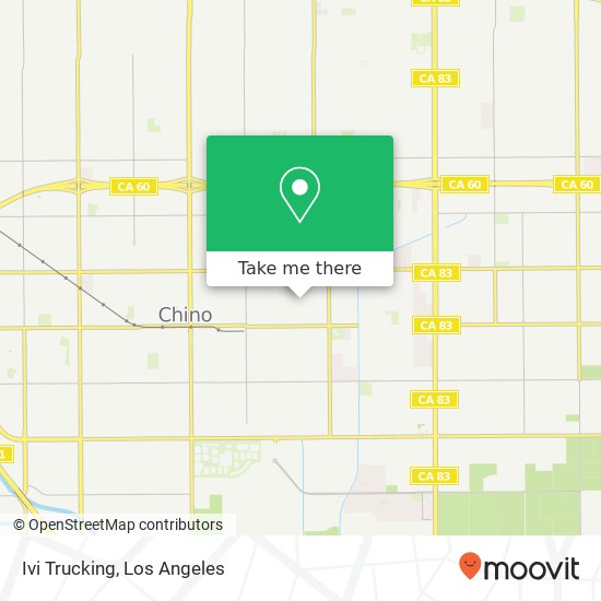 Ivi Trucking map