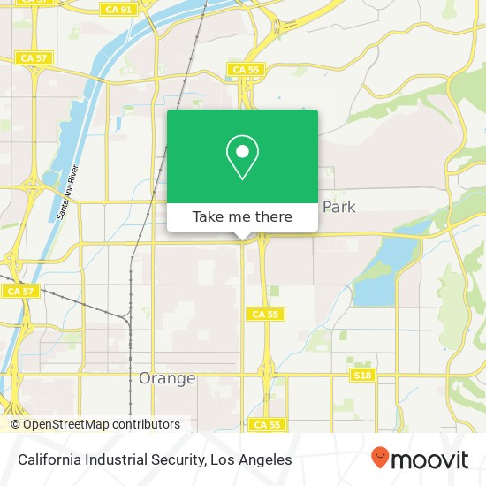 California Industrial Security map