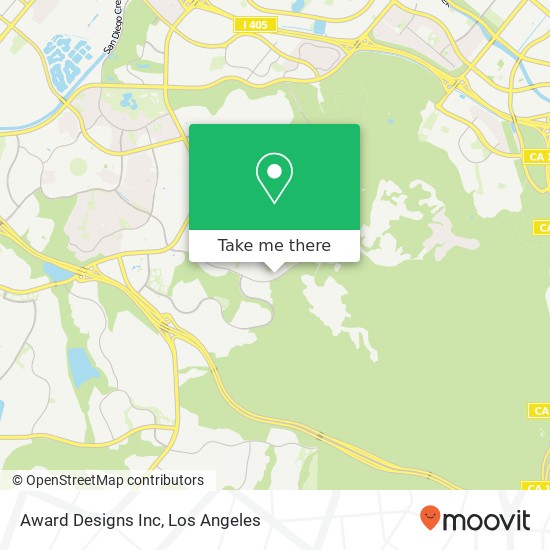 Award Designs Inc map