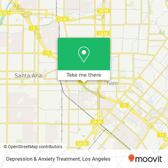 Mapa de Depression & Anxiety Treatment