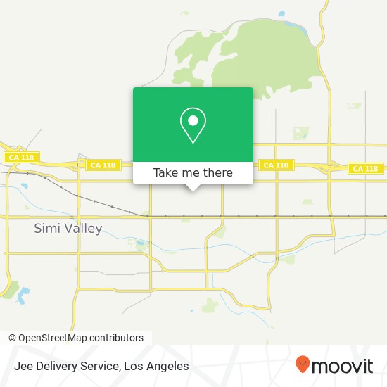 Jee Delivery Service map