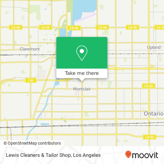 Lewis Cleaners & Tailor Shop map