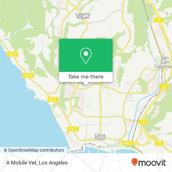 A Mobile Vet map