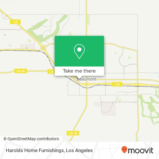 Harolds Home Furnishings map