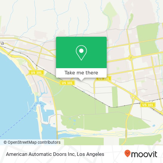 American Automatic Doors Inc map