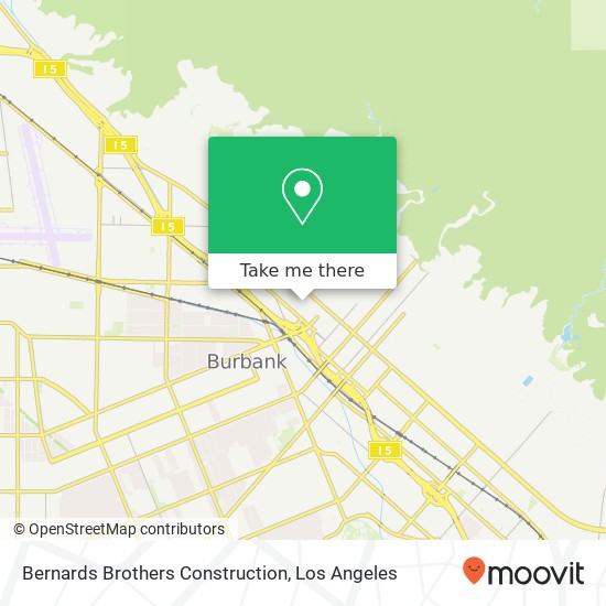 Mapa de Bernards Brothers Construction