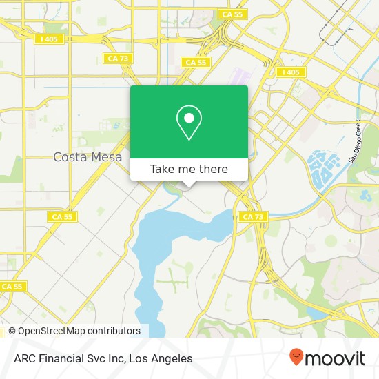 ARC Financial Svc Inc map